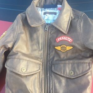 3T Baby Gap + Peanuts Bomber Jacket